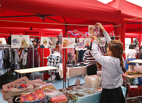 Comune di Lissone | immagine bancarelle mercato