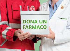 Lissone- Campagna di raccolta farmaci di LloydsFarmacia Comunali e Croce Rossa Italiana 