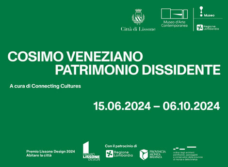 MAC Museo d'Arte Contemporanea Lissone - icona invito inaugurazione Patrimonio Dissidente Cosimo Veneziano