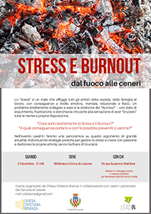 Lissone - miniatura locandina Stress e burnout