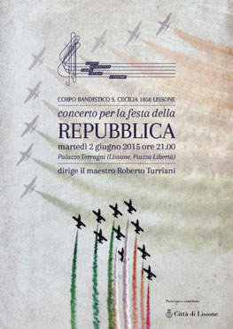 locandina Concerto per la Festa della REPUBBLICA
