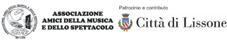 Logo associazione "Amici della Musica" e Città di Lissone